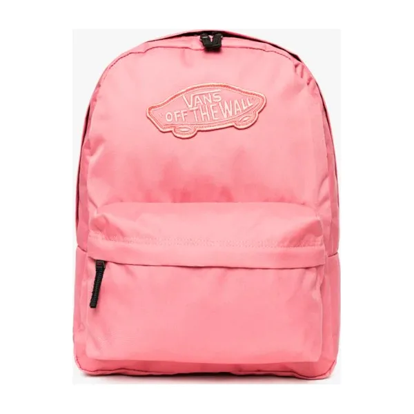 Vans Plecak Realm Backpack , różowy, rozmiar ONE SIZE. Czerwone plecaki damskie Vans, z aplikacjami, z materiału. W wyprzedaży za 111.99 zł.