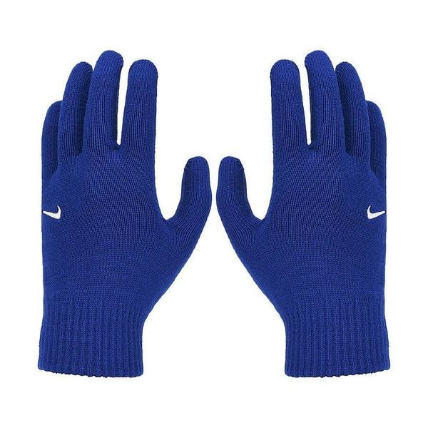 Rękawiczki Nike Swoosh Knit Gloves 2.0. Niebieskie rękawiczki damskie Nike, bez wzorów. Za 109.00 zł.