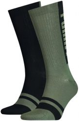 Skarpety Męskie Puma Seasonal Logo Socks Czarne 43-46. Czarne skarpetki męskie Puma, bez wzorów, z bawełny. Za 110.99 zł.