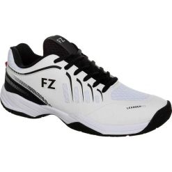 Buty do badmintona dla dorosłych FZ Forza Leander V3. Białe buty sportowe na co dzień damskie FZ FORZA, bez wzorów, z materiału. Za 469.99 zł.