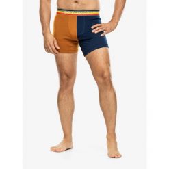 Bokserki termoaktywne męskie Ortovox 185 Rock N Wool Boxer. Niebieskie bokserki męskie ORTOVOX, bez wzorów. Za 235.99 zł.