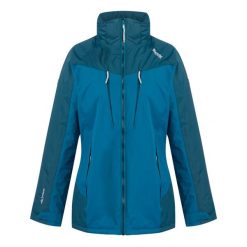 Kurtka Wodoodporna Damska Zimowa Calderdale. Niebieskie kurtki damskie Regatta, na zimę, s, bez wzorów, bez kaptura. Za 119.99 zł.