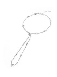 Miu Silver Srebrna bransoletka rozmiar: onesize. Szare bransoletki damskie Miu Silver, srebrne. Za 82.99 zł.