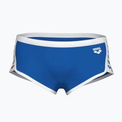 Slipy pływackie męskie arena Icons Swim Low Waist Short Solid. Białe kąpielówki męskie Arena, m, bez wzorów, do pływania. Za 169.99 zł.