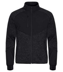 Clique Haines Polar z wstawkami softshell – Czarny. Czarne kurtki softshell damskie CLIQUE, xl, bez wzorów, z dzianiny, bez kaptura. Za 284.91 zł.