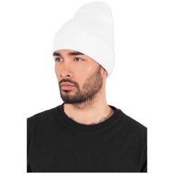 Czapka Flexfit heavyweight long. Białe czapki zimowe damskie FLEXFIT. W wyprzedaży za 35.00 zł.