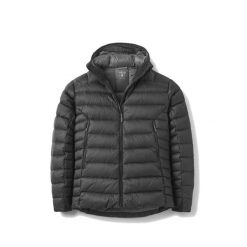 Kurtka trekkingowa puchowa męska Electron Pro Hoody. Czarne kurtki męskie RAB, m, bez wzorów, z puchu, sportowe, z kapturem. Za 1,419.99 zł.