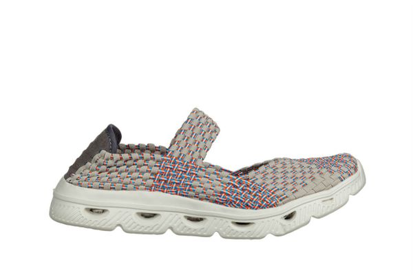 Półbuty Rock Django Grey Brix 032012, Wielokolorowy, Materiał - 40. Szare półbuty damskie Rock Spring, bez wzorów, z materiału, rockowe, bez obcasa. W wyprzedaży za 152.10 zł.