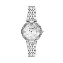Zegarek Emporio Armani. Szare zegarki damskie Emporio Armani, srebrne. Za 1,379.00 zł.