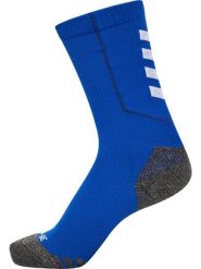 Hummel niskie skarpety treningowe z poliestru z recyklingu – TRUE BLUE/WHITE. Niebieskie skarpetki damskie HUMMEL, bez wzorów, z bawełny. Za 80.07 zł.