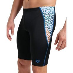 Spodenki Treningowe Arena Planet Water Swim Jammer. Czarne kąpielówki męskie Arena, m, bez wzorów, do pływania. W wyprzedaży za 178.00 zł.