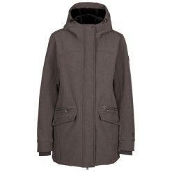 Kurtka Softshell Damska Anza TP75. Szare kurtki damskie Trespass, l, bez wzorów, z softshellu, bez kaptura. Za 297.99 zł.