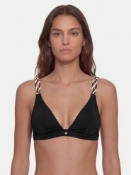 BOSS Góra od bikini 50561291 Czarny. Czarne bikini damskie Boss, bez wzorów. Za 319.99 zł.