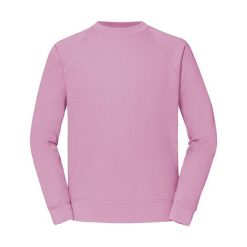 Męska Klasyczna Bluza Raglanowa. Szare bluzy bez kaptura męskie Fruit of the Loom, m. Za 76.99 zł.