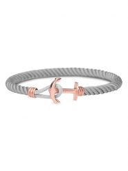 Paul Hewitt Bransoletka w kolorze szarym rozmiar: XS. Szare bransoletki damskie paul hewitt, ze stali. Za 86.99 zł.