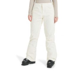 Spodnie do sportów zimowych techniczne damskie BACKYARD 10K. Białe spodnie dresowe damskie Roxy, bez wzorów, z materiału, sportowe. Za 644.99 zł.