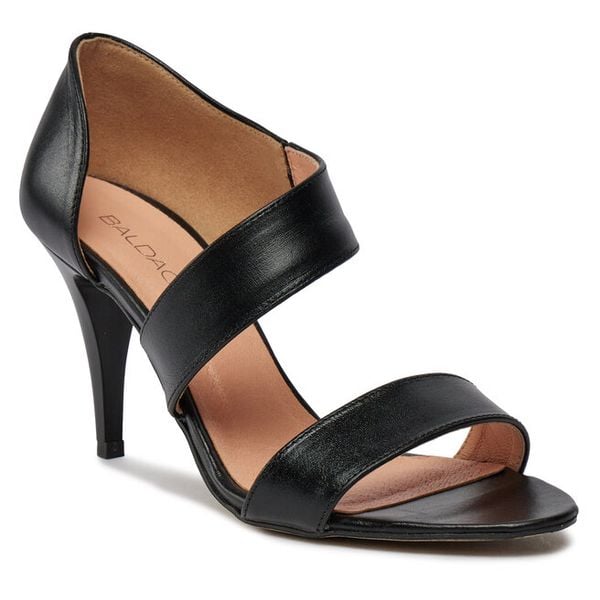 Sandały Baldaccini. Czarne sandały damskie Baldaccini, bez wzorów, bez obcasa, na szpilce. Za 319.99 zł.