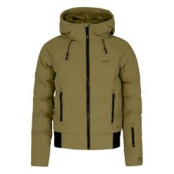 Damska kurtka narciarska Protest Alysumi. Zielone kurtki damskie Protest, na zimę, bez wzorów, bez kaptura. Za 885.50 zł.