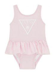 Guess Strój kąpielowy A6GZ01 KCA60 Różowy ciemny. Czerwone stroje kąpielowe dziewczęce Guess, z aplikacjami, z syntetyku. Za 134.99 zł.