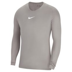 Koszulka piłkarska męska Nike Dry Park First Layer. Szare koszulki męskie z długim rękawem Nike, m. Za 99.99 zł.