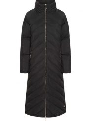 TicketWOMAN Płaszcz pikowany "Callie" w kolorze czarnym rozmiar: 44. Czarne płaszcze damskie TicketWOMAN, bez wzorów. Za 347.99 zł.