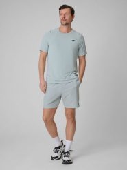 4F Spodenki treningowe szybkoschnące męskie - miętowe S. Niebieskie szorty sportowe męskie 4f, m, ze skóry. Za 149.99 zł.