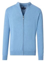 CASAMODA Kardigan w kolorze błękitnym rozmiar: 5XL. Niebieskie kardigany męskie CASAMODA, xl, bez wzorów, z bawełny, bez kołnierzyka. Za 130.99 zł.