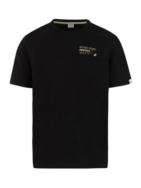 Protest PRTHepple t-shirt - True Black. Czarne t-shirty męskie Protest, s, bez wzorów, bez kołnierzyka. Za 174.50 zł.