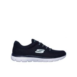Buty Skechers Quick Lapse w kolorze niebieskim. Niebieskie buty sportowe na co dzień damskie Skechers, bez wzorów. Za 301.75 zł.