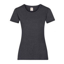 Koszulka Damska Valueweight. Szare bluzki damskie Fruit of the Loom, xs, bez wzorów, sportowe, bez kołnierzyka, bez ramiączek. Za 30.99 zł.