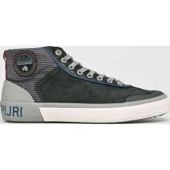 Napapijri - Buty. Szare buty sportowe na co dzień męskie Napapijri, z gumy, bez zapięcia. W wyprzedaży za 359.90 zł.