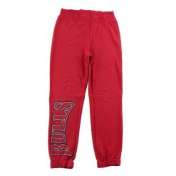 Second life - Spodnie dresowe męskie NBA Chicago Bulls - Stan bardzo dobry. Czerwone spodnie sportowe męskie NBA, z dresówki. Za 63.86 zł.