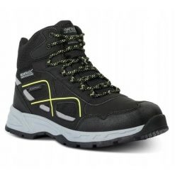 Buty trekkingowe dla mężczyzn Regatta VENDEAVOUR. Czarne buty trekkingowe męskie Regatta, bez zapięcia. Za 239.99 zł.