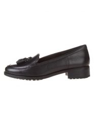Clarks Skórzane mokasyny "Havisham Edge" w kolorze czarnym rozmiar: 40. Czarne mokasyny damskie Clarks. Za 249.95 zł.