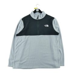 Second life - The North Face bluza polarowa męska - Stan dobry. Szare bluzy bez kaptura męskie The North Face, l, z polaru. Za 106.46 zł.