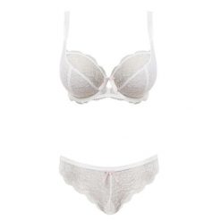 Stringi damskie Freya Fancies. Białe stringi damskie FREYA, l, bez wzorów, z koronki. Za 186.00 zł.