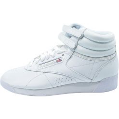Damskie trampki na co dzień Reebok F S HI 100000103 Biały. Białe trampki i tenisówki damskie Reebok, bez wzorów, z materiału, za kostkę. Za 465.00 zł.