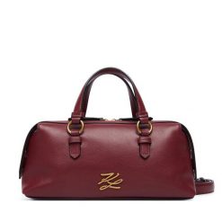 Torebka KARL LAGERFELD. Czerwone torebki klasyczne damskie Karl Lagerfeld, bez wzorów, bez dodatków. Za 1,299.00 zł.