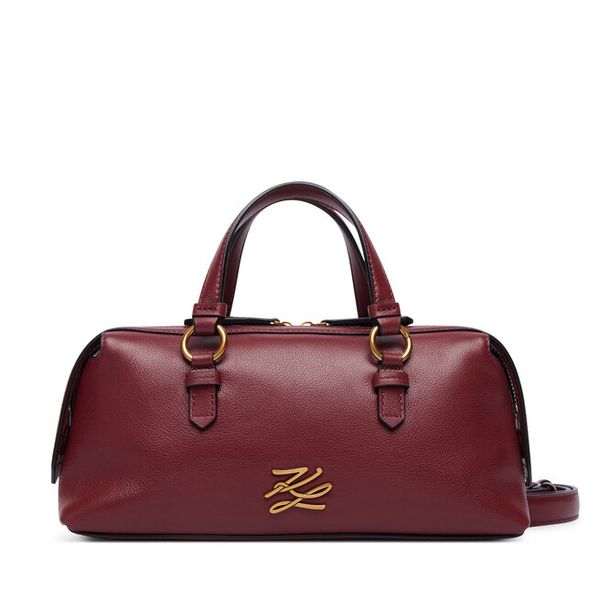Torebka KARL LAGERFELD. Czerwone torebki klasyczne damskie Karl Lagerfeld, bez wzorów, bez dodatków. Za 1,299.00 zł.