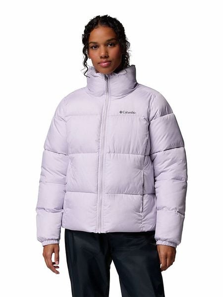 Columbia Kurtka zimowa "Puffect II" w kolorze fioletowym rozmiar: XL. Różowe kurtki damskie Columbia, na zimę, xl, bez wzorów, z puchu, bez kaptura. Za 324.95 zł.