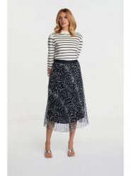 Rich & Royal Spódnica w kolorze czarnym rozmiar: 36. Czarne spódniczki damskie Rich & Royal, bez wzorów, midi. Za 236.61 zł.