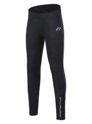 Protective Legginsy sportowe "Woodland" w kolorze czarnym rozmiar: 38. Czarne legginsy damskie Protective, bez wzorów, outdoorowe. Za 255.34 zł.