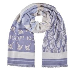 Szalik JOOP!. Fioletowe szaliki i kominy damskie Joop!, bez wzorów. Za 399.99 zł.