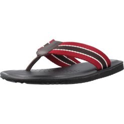 Sandały GEOX U ERICE Czerwony. Czerwone sandały męskie Geox, ze skóry, bez zapięcia. Za 262.99 zł.