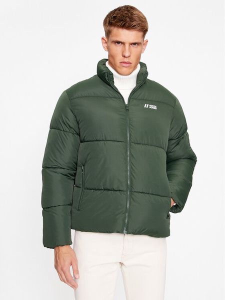 Jack & Jones Kurtka zimowa 12238745 Zielony Regular Fit. Zielone kurtki męskie Jack & Jones, na zimę, l, bez wzorów, z syntetyku, bez kaptura. Za 179.99 zł.