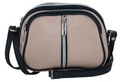 Listonoszka pudrowa BARBERINI'S skórzana 03-18. Czerwone shopper bag damskie Barberinis, bez wzorów, ze skóry, na ramię, bez dodatków. Za 172.99 zł.