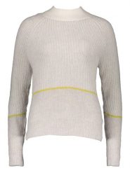 Herrlicher Sweter w kolorze kremowym rozmiar: L. Brązowe golfy damskie Herrlicher, l, bez wzorów, z wełny, bez ramiączek. Za 131.74 zł.
