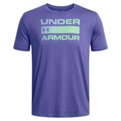 T-Shirt Koszulka Męska Under Armour. Fioletowe t-shirty męskie Under Armour, m, bez wzorów, bez kołnierzyka. Za 129.99 zł.