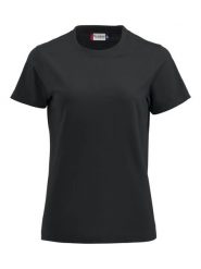 Clique Premium-T Women Damski T-shirt z okrągłym dekoltem, bawełna, czarny –. Czarne t-shirty damskie CLIQUE, xl, bez wzorów, z bawełny, bez kołnierzyka. Za 112.89 zł.