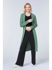 Detto Fatto Kardigan w kolorze zielonym rozmiar: M. Zielone kardigany damskie Detto Fatto, m, bez wzorów, prążkowane. Za 130.99 zł.